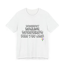Load image into Gallery viewer, R3M3MB3R Unisex Jersey Short Sleeve Tee