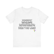 Load image into Gallery viewer, R3M3MB3R Unisex Jersey Short Sleeve Tee