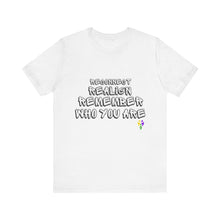 Load image into Gallery viewer, R3M3MB3R Unisex Jersey Short Sleeve Tee